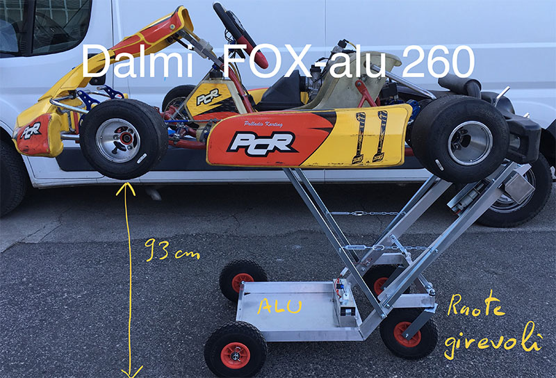 Nouveau chariot DALMI FOX-ALU 260 